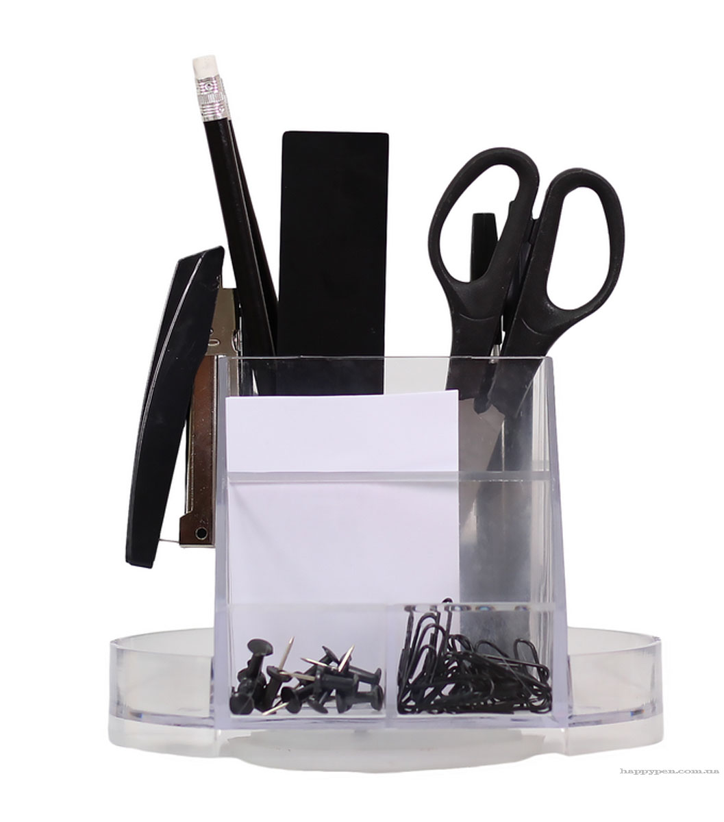 Набор настольный пластиковый 15 предметов прозр. NORMA - фото 2