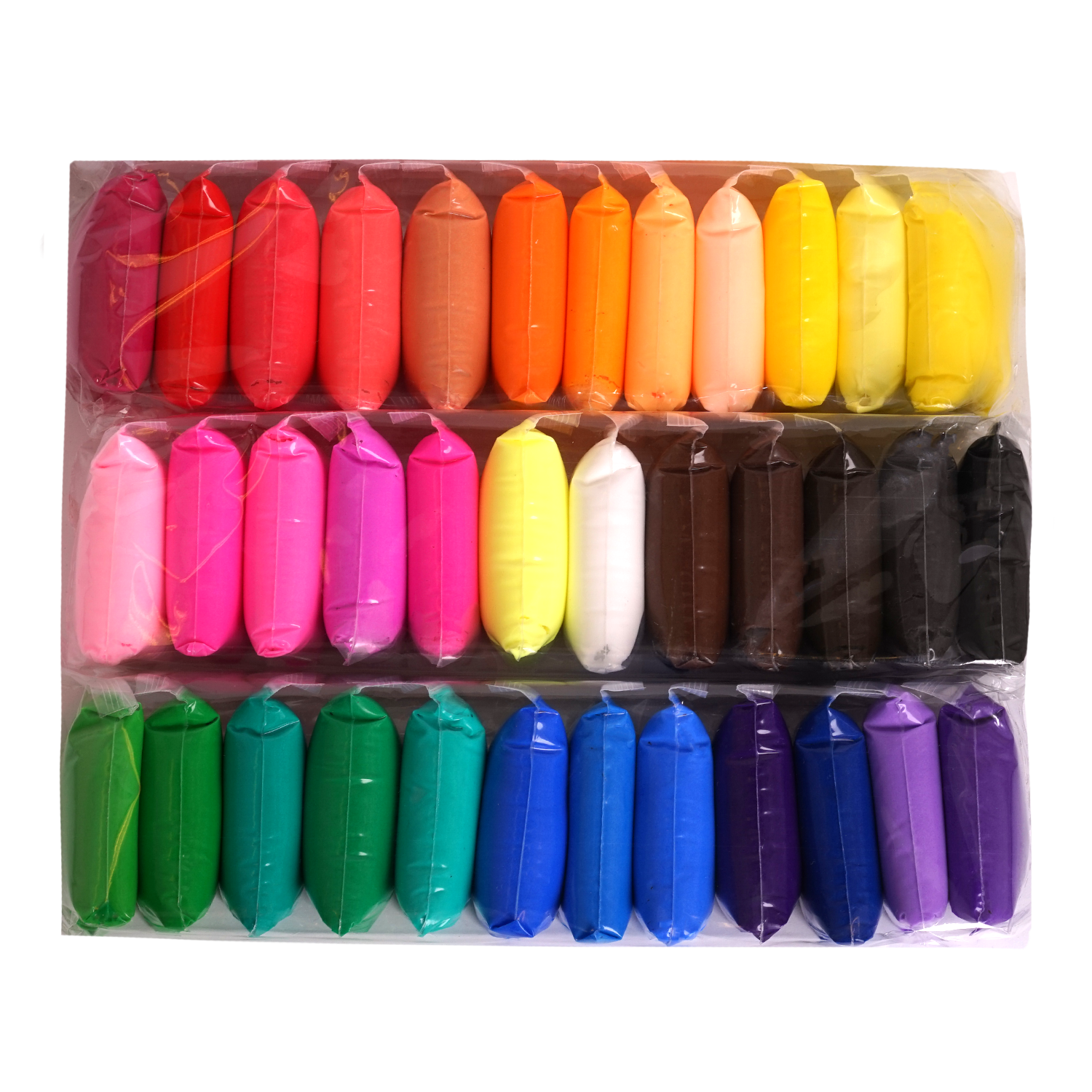 Пластилин лёгкий (воздушный) 36цв.*10г. + 3 стека KIDS Line ZiBi - фото 3