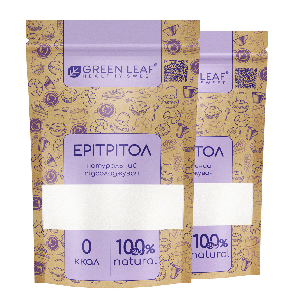 Сахарозаменитель Эритритол 500гр. Green Leaf - фото 1