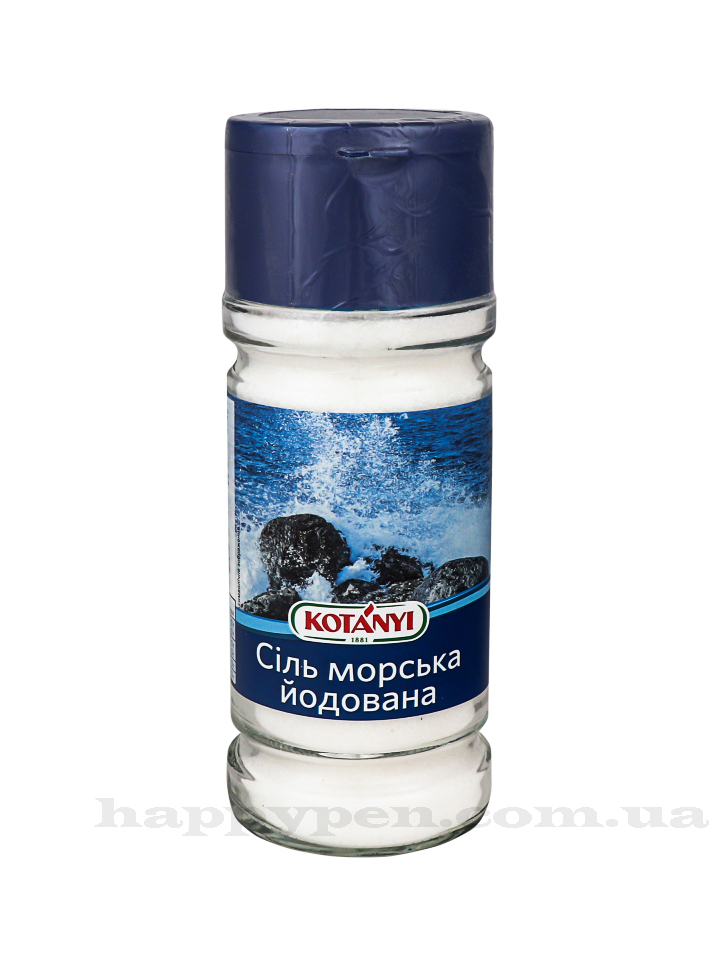 Сіль морська йодована, 226г. KOTANYI - фото 1