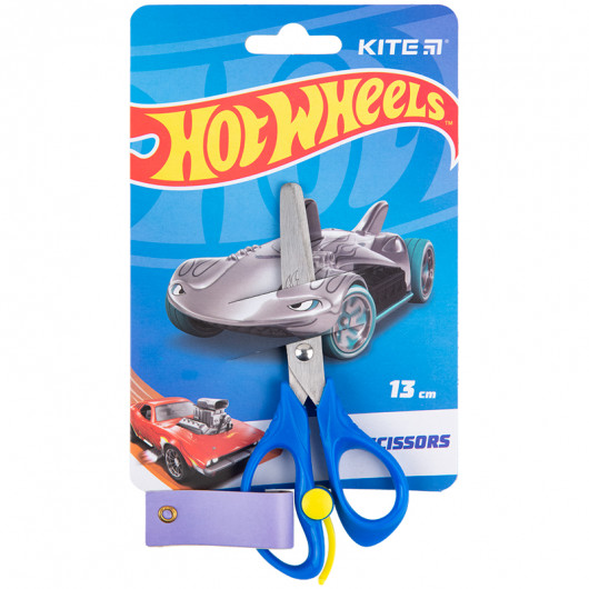 Ножиці  дитячі з пружиною, 13см Hot Wheels Kite — фото 3