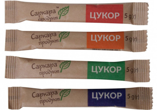 Сахар в стиках порционный, 5гр.*200шт./уп. Саркара - фото 3