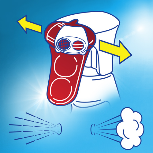 Жидкость для мытья стекол, 500мл. Цитрус, с распылителем Clin - фото 3