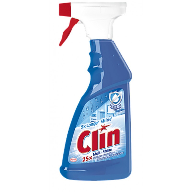 Средство универсальное Multi-Shine, 500мл, для блеска разных поверхностей, с распылителем Clin - фото 1