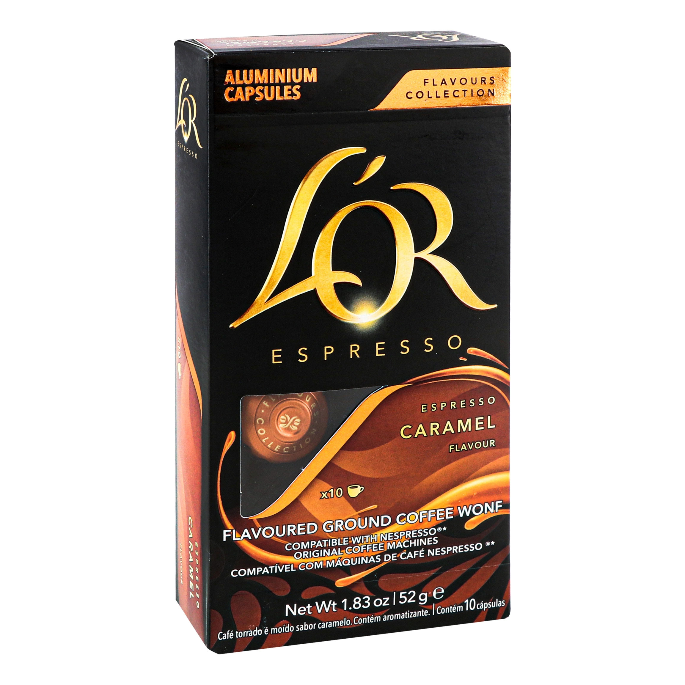 Кофе в капсулах L'OR Espresso Caramel, 10шт. по 5,2г., тип капсул: Nespresso (8711000488225) L'OR - фото 2