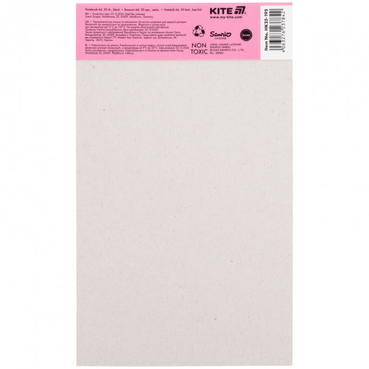 Блокнот-планшет, A6, 50 арк., безлін. Hello Kitty (HK25-195) Kite — фото 10