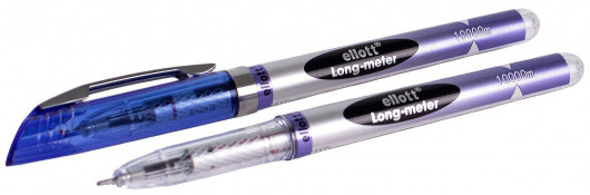Ручка масляна LONG-METER (довжина письма до 10 000м.), 0,5мм., син. NORMA — фото 3