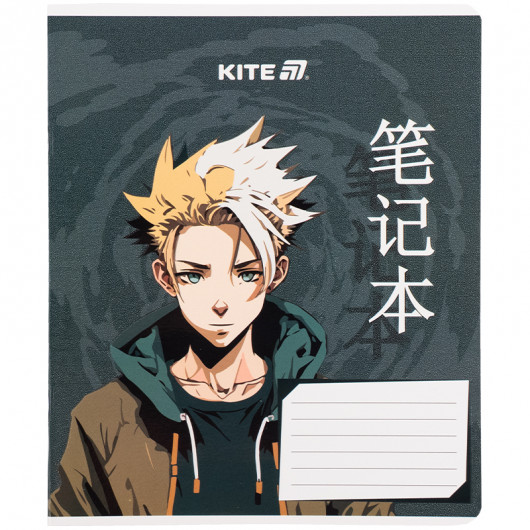 Тетрадь 18 лист., кл., гибр. лак + УФ лак, Kite Anime (K25-236-1) Kite - фото 17