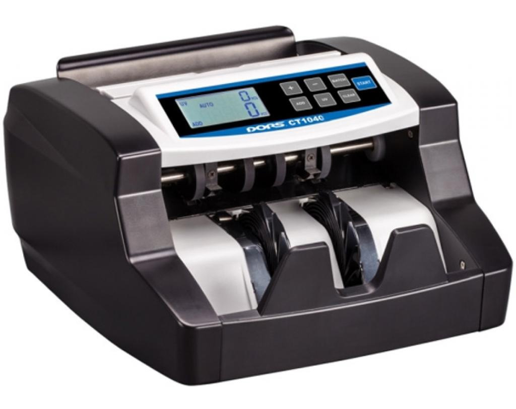 Лічильник банкнот  CT1040UМ, Офісний, чорн. DORS - фото 1