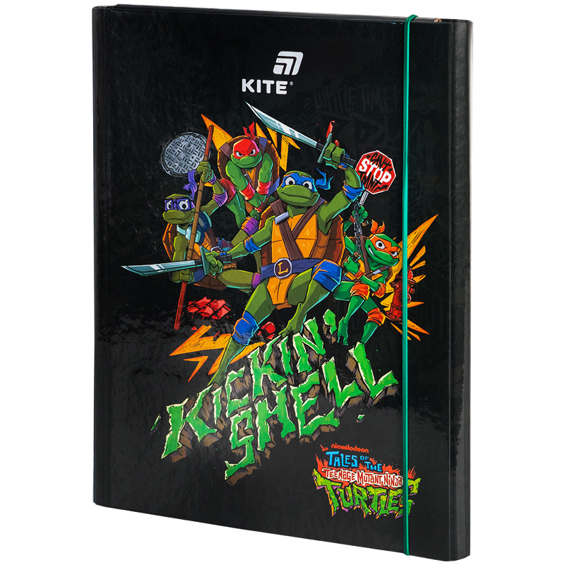 Папка для трудового обучения, А4, Ninja Turtles (NT25-213) Kite - фото 3