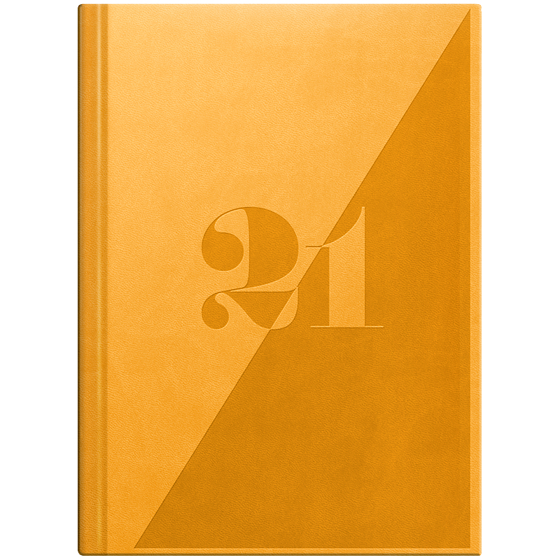 Ежедневник датированный Стандарт 2021 Torino Trend, желт. Brunnen - фото 1