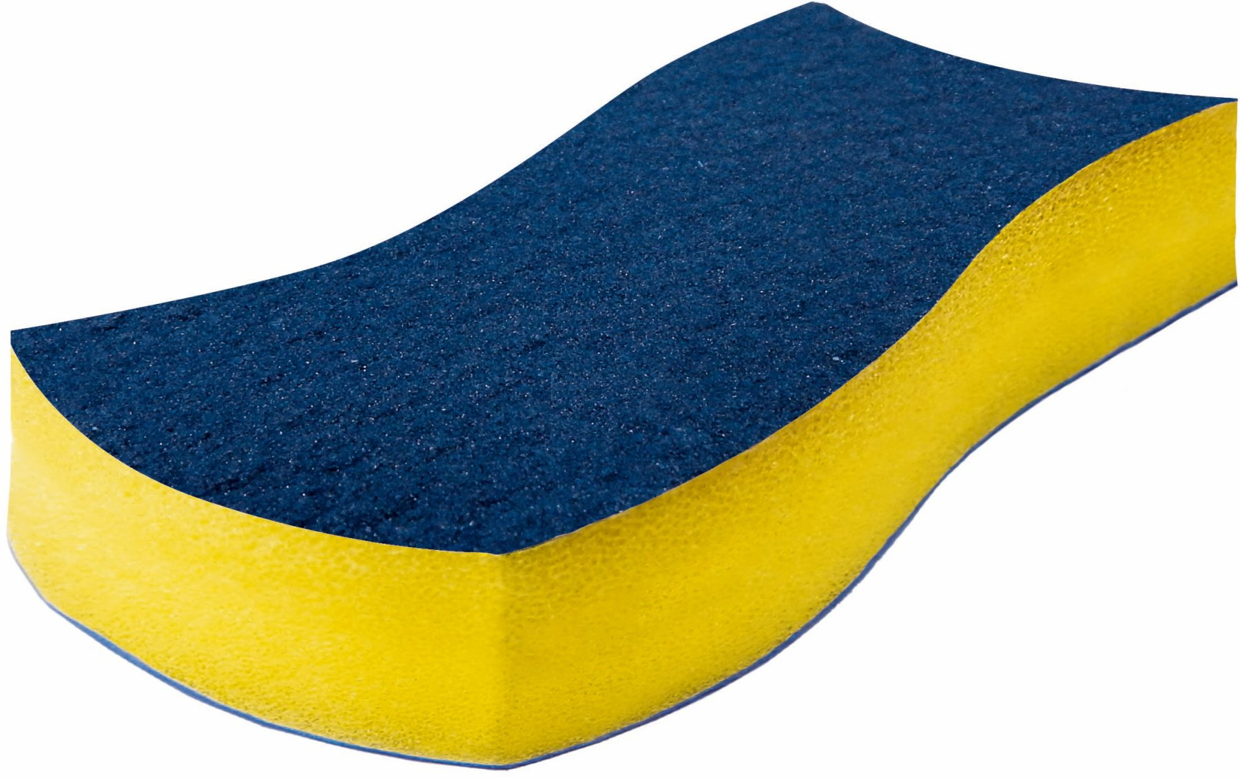 Губки кухонні для склокерамічних плит Glitzi Ceran, 110*65*25мм., 2шт./уп., жовт. Vileda - фото 1