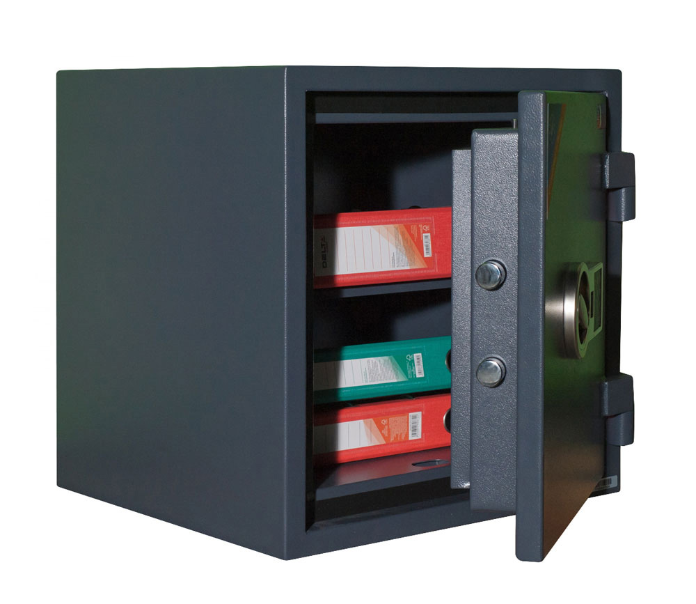 Сейф огневзломостойкий (460*440*440мм.) электронный кодовый замок, 1 полка, 1 класс, ASG 46 EL, граф Valberg - фото 1