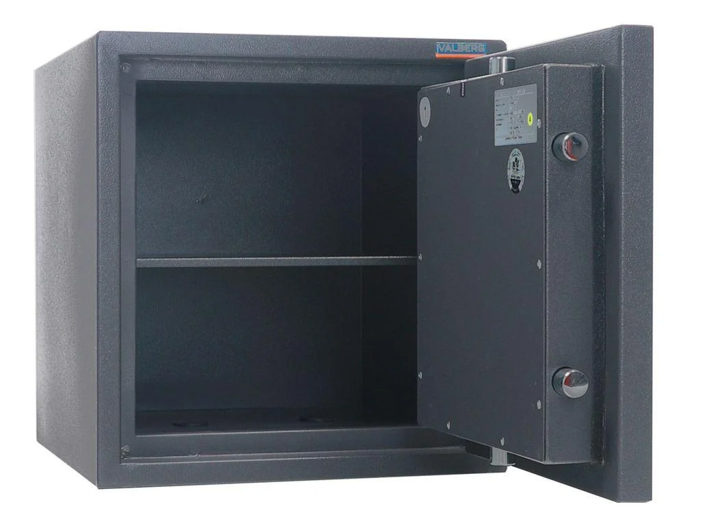 Сейф взломостойкий (460*440*430мм.) ключевой замок, 1 полка, 1 класс, Кварцит.46, серый Valberg - фото 3