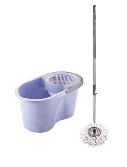 Набор для уборки Титаник, встроенный отжим, швабра+моп, ассорт. Uctem - фото 2