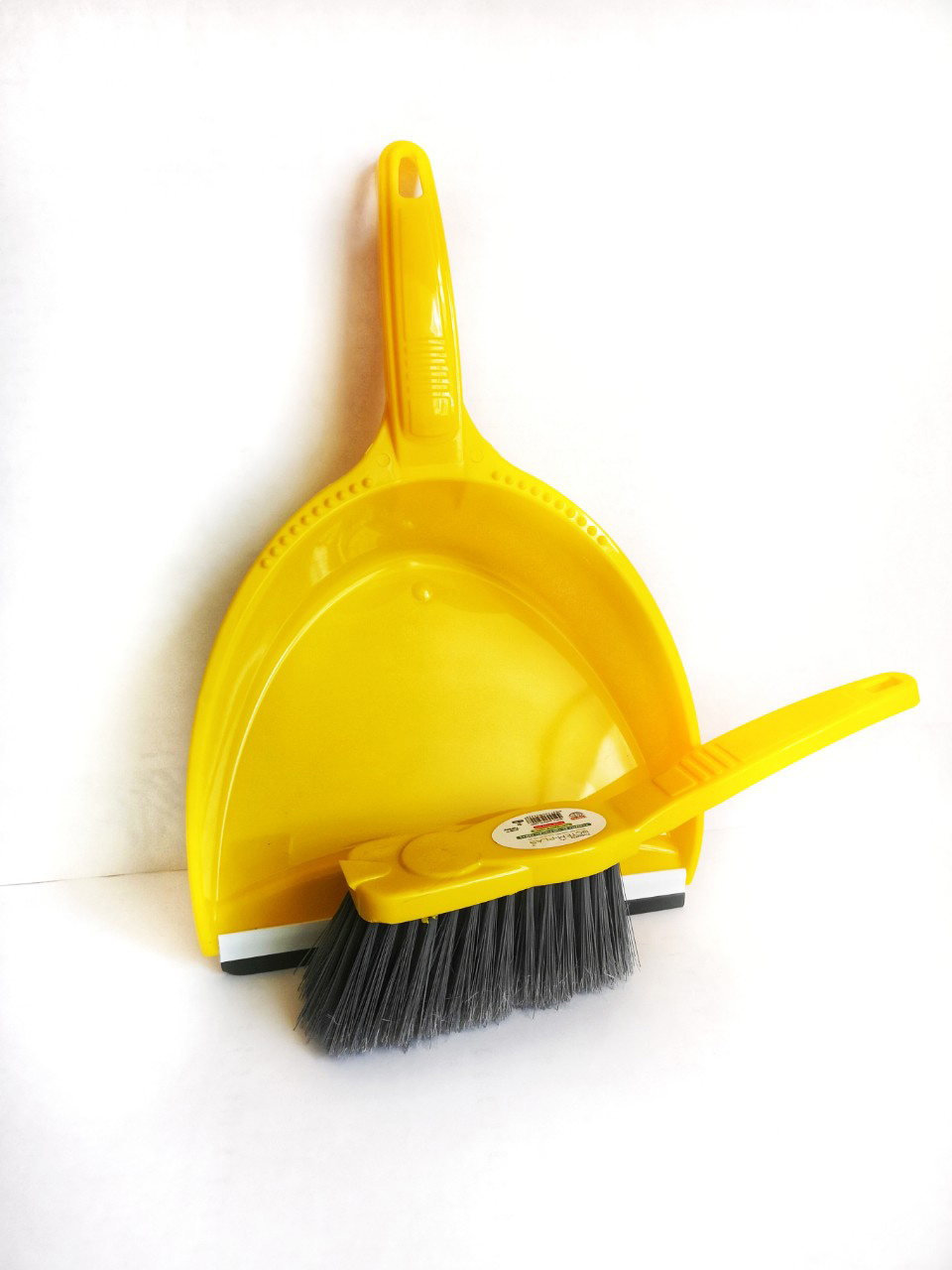 Набор для уборки: щетка с короткой ручкой и совок для мусора, 35*23см., KETF222, ассорт. Uctem - фото 1