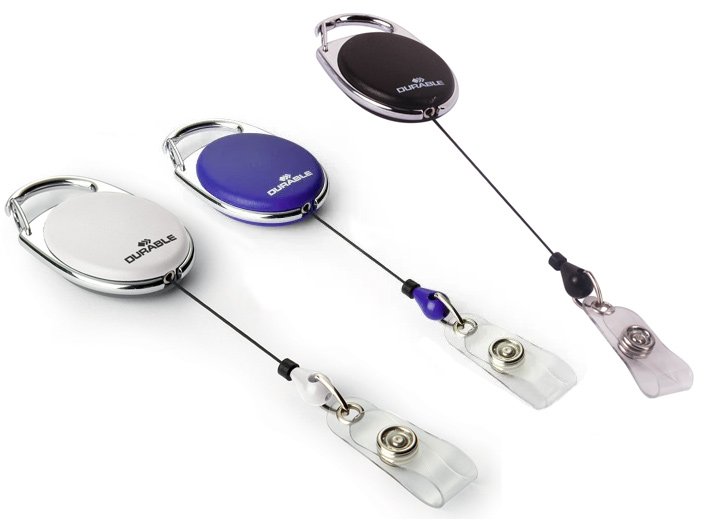 Нить для бейджа 80см. Style, с петлей, темно-син. Durable - фото 2