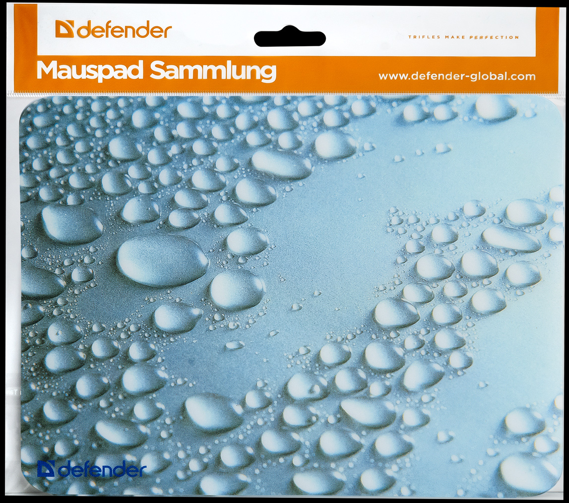Коврик для компьютерной мыши, пластик/силикон Sticker, 220х180х0.4 мм, ассорт. Defender - фото 7