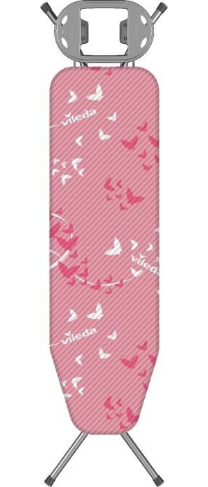 Доска для глажки белья Express Smart rose/white, 1140*340мм., 1шт., розов. Vileda - фото 4