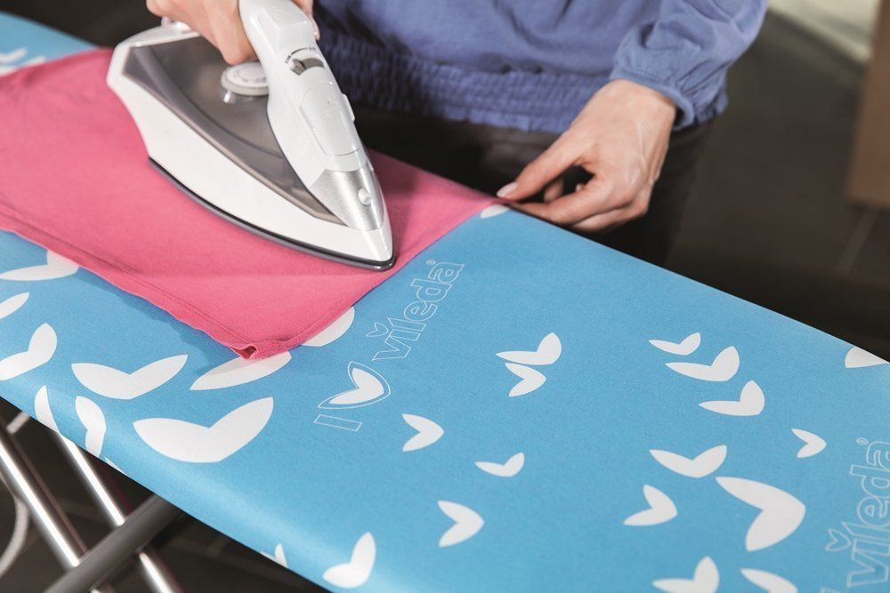 Доска для глажки белья Express Smart rose/white, 1140*340мм., 1шт., розов. Vileda - фото 5