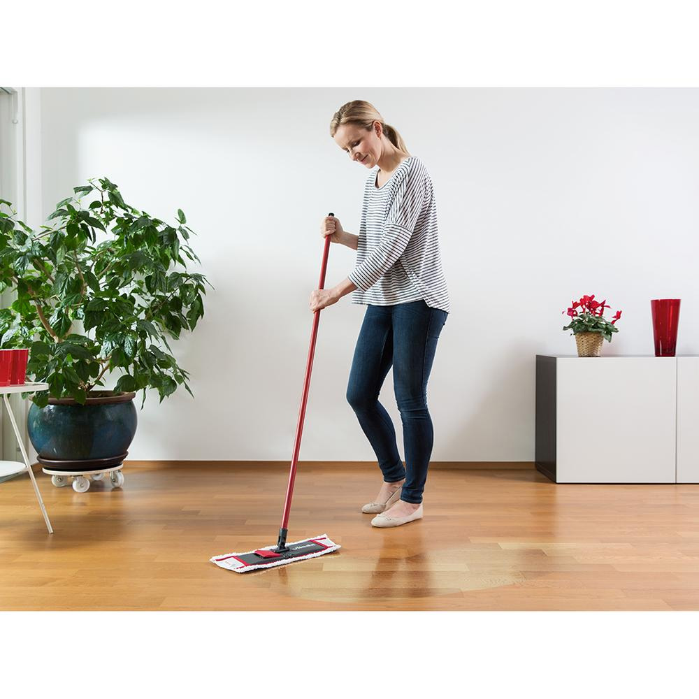 Швабра для мытья пола + хлопковая насадка, 170см., Active Max, с ручкой , бел. Vileda - фото 2