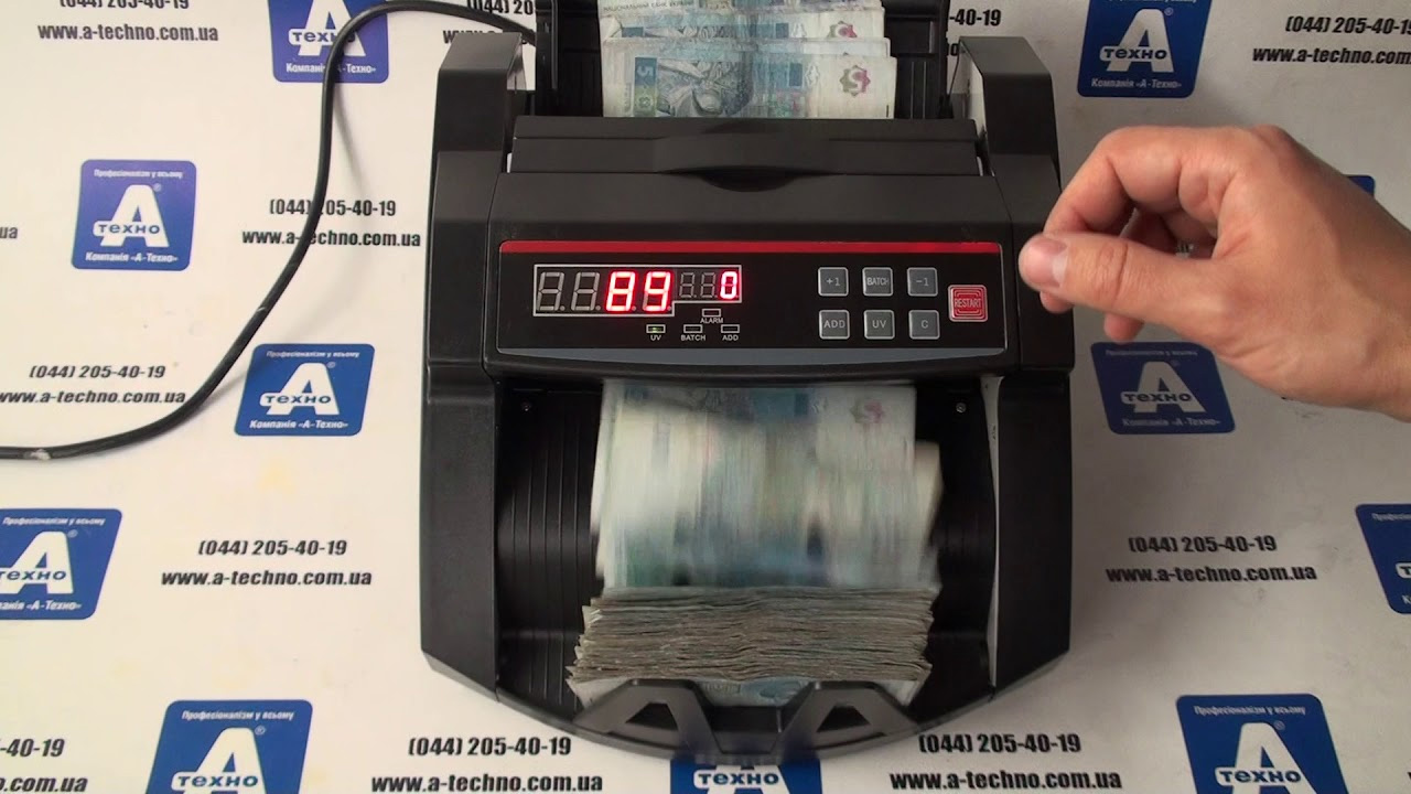 Лічильник банкнот Mark Banknot Counter MBC-100, чорн. Китай - фото 1