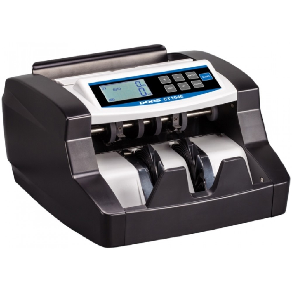 Счетчик банкнот CT1040, Офисный, серый DORS - фото 1