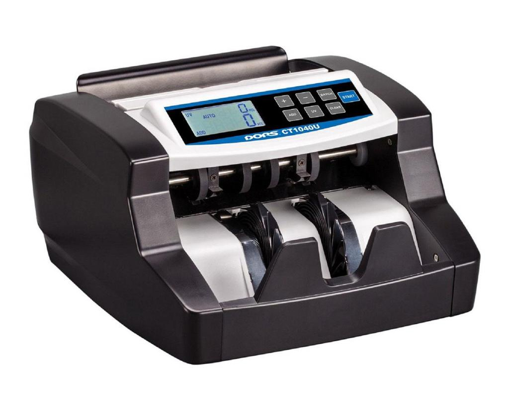 Счетчик банкнот CT1040U, Офисный, серый DORS - фото 1