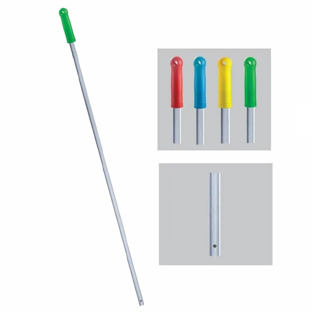 Ручка алюминиевая 140см. с отверстием, зелен. Uctem - фото 1