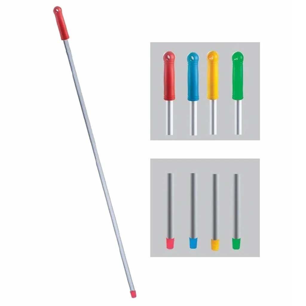 Ручка алюминиевая 130см. с закруткой, красн. Uctem - фото 1