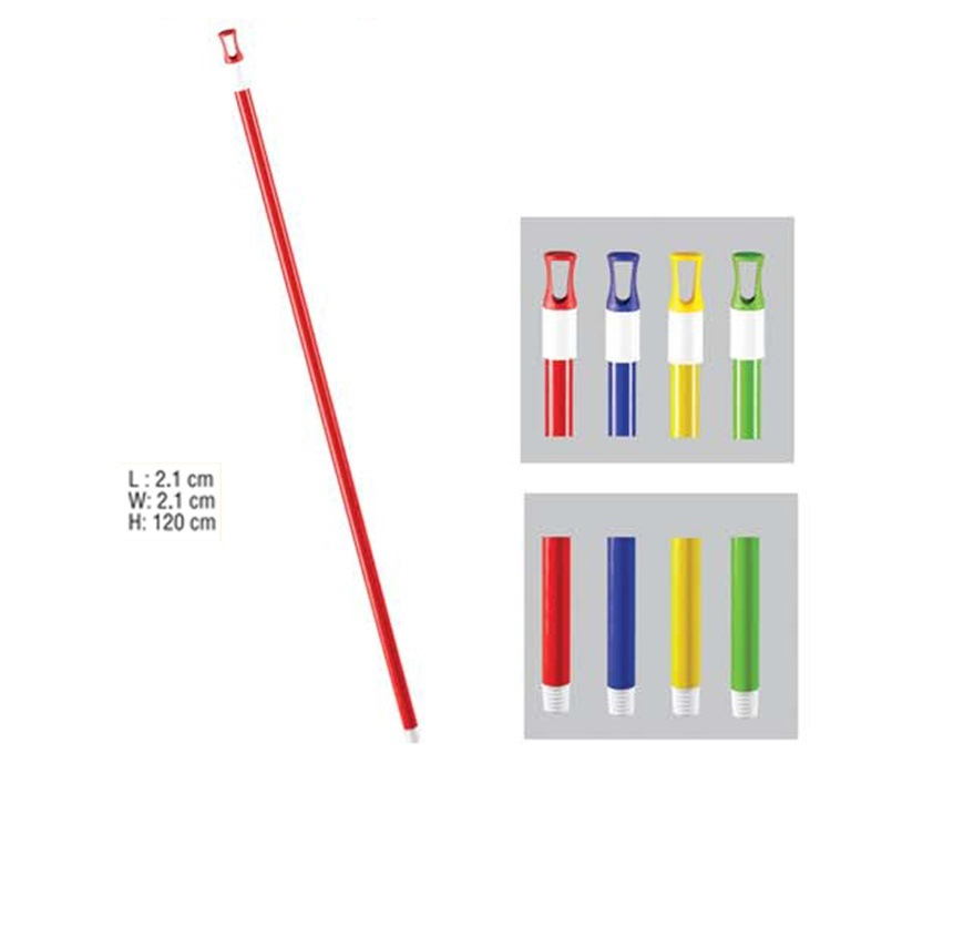 Ручка металева 120см з закруткою, черв. Uctem - фото 2