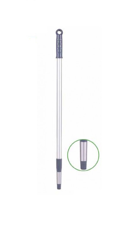 Ручка алюмінієва 180см (2*90см.) телескопічна з закруткою, сірий Uctem - фото 2