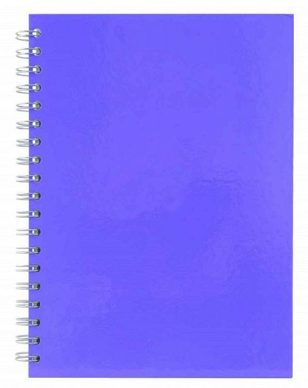 Тетрадь на спирали А4 80л., клетка, твердая обложка, ассорт. Penmate - фото 1