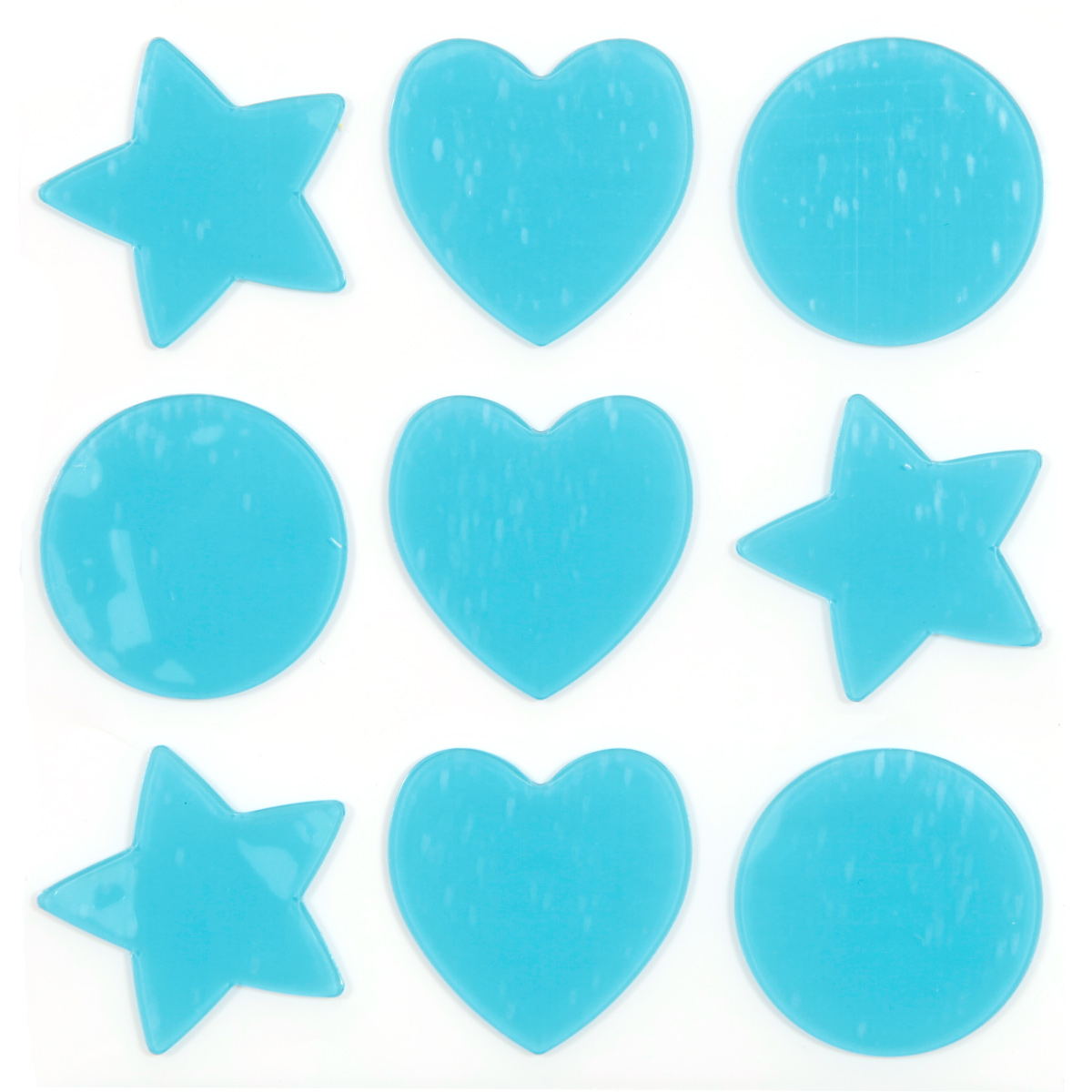 Клеющиеся фигурки 25мм.*25мм., многоразовые, 18шт./уп., ассорт. 3M - фото 3