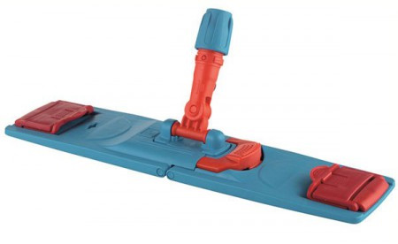 Держатель плоского мопа 50см., пластиковый универсальный, син. Uctem - фото 1