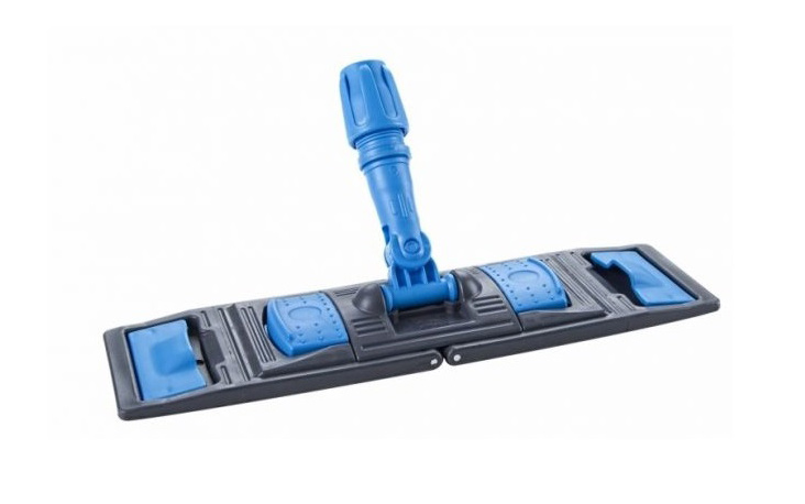 Держатель плоского мопа 40см., пластиковый универсальный, син. Uctem - фото 1