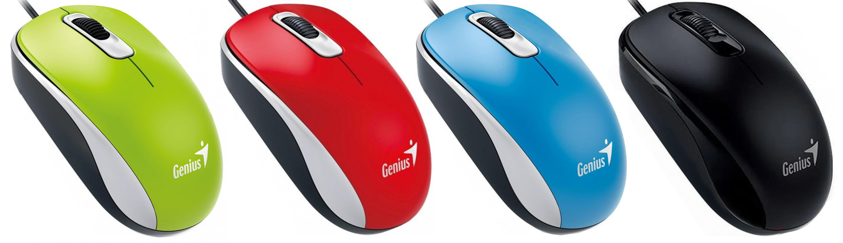 Миша USB оптична DX-110, зелен. Genius - фото 5