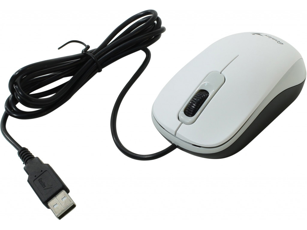 Миша USB оптична DX-110, біл. Genius - фото 2
