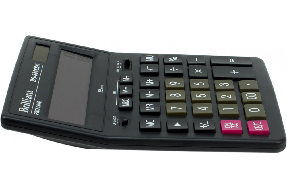 Калькулятор BS-8888BK, 12 розрядів, (155х205х35мм.), чорн. Brilliant - фото 2