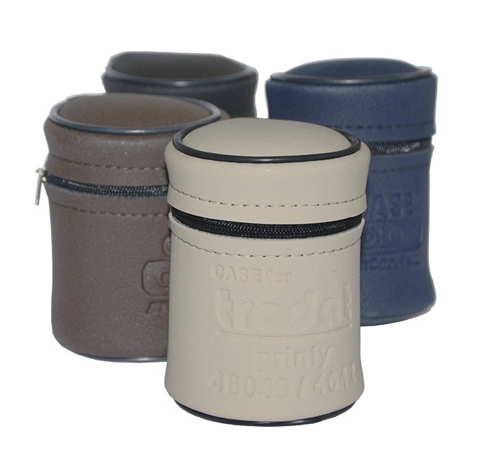 Футляр для оснастки 46040/4642, малий, замшевий круглий, коричн. Trodat - фото 1