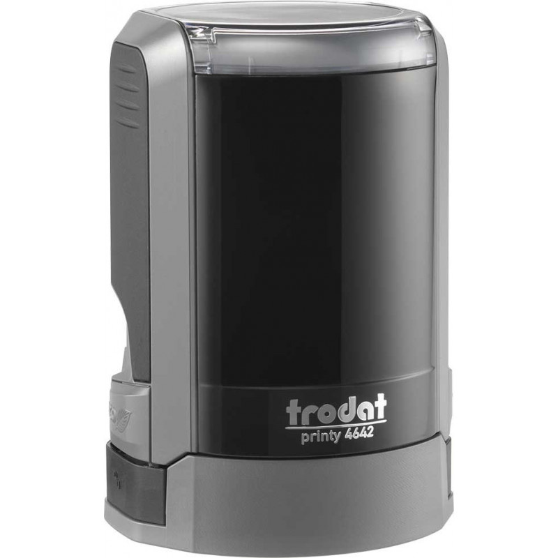 Оснастка для круглой печати, диаметр 42мм., круглый корпус, пластик. 4642, серый Trodat - фото 1