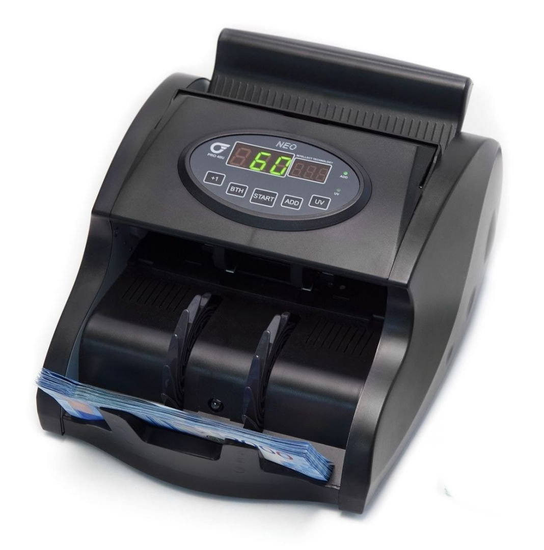 Счетчик банкнот PRO-40 U NEO, черн. PRO - фото 1
