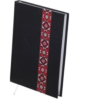 Щоденник не датований UKRAINE, (150*205мм.), 144арк., бумвініл, лінійка чорн. BuroMax - фото 1