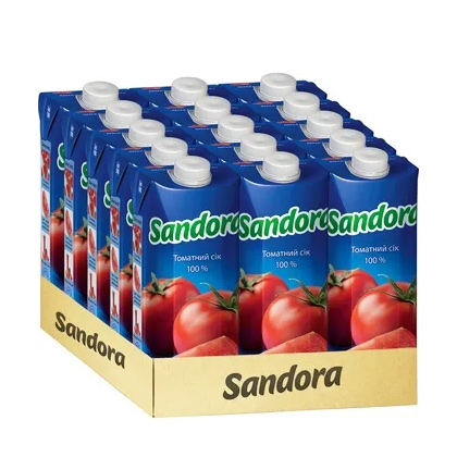 Сік томатний 0,5л. Сандора - фото 2
