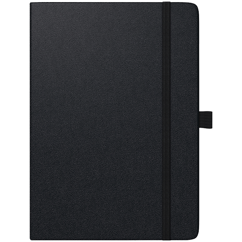 Щоденник датований 2022 Euro А4, 21х29см., чорн. Brunnen - фото 1