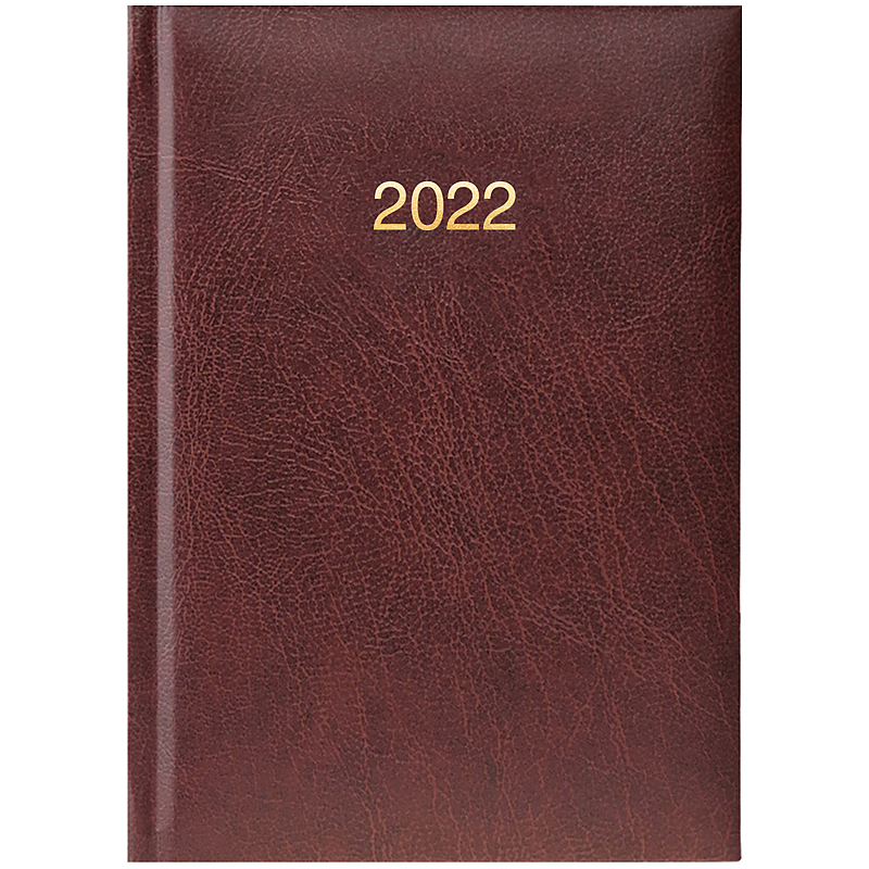 Ежедневник датированный 2022 карманный Miradur, 10х14см., борд. Brunnen - фото 1