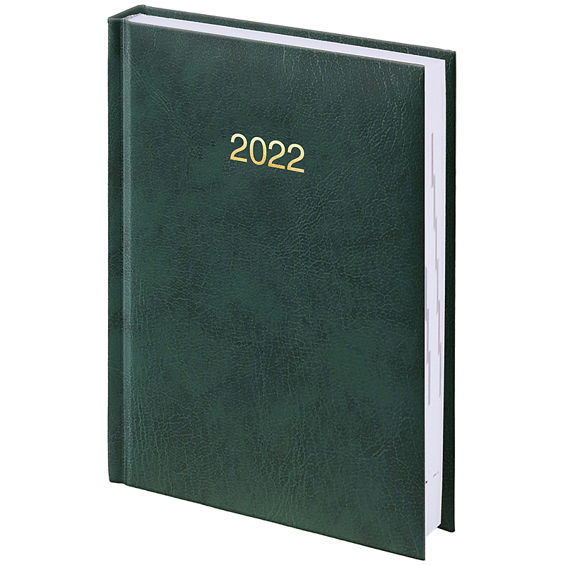 Ежедневник датированный 2022 карманный Miradur, 10х14см., зелен. Brunnen - фото 2