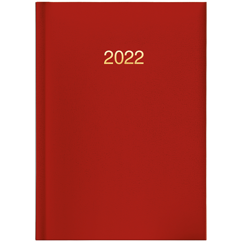 Щоденник датований 2022 кишеньковий Miradur, 10х14см., черв. Brunnen - фото 1