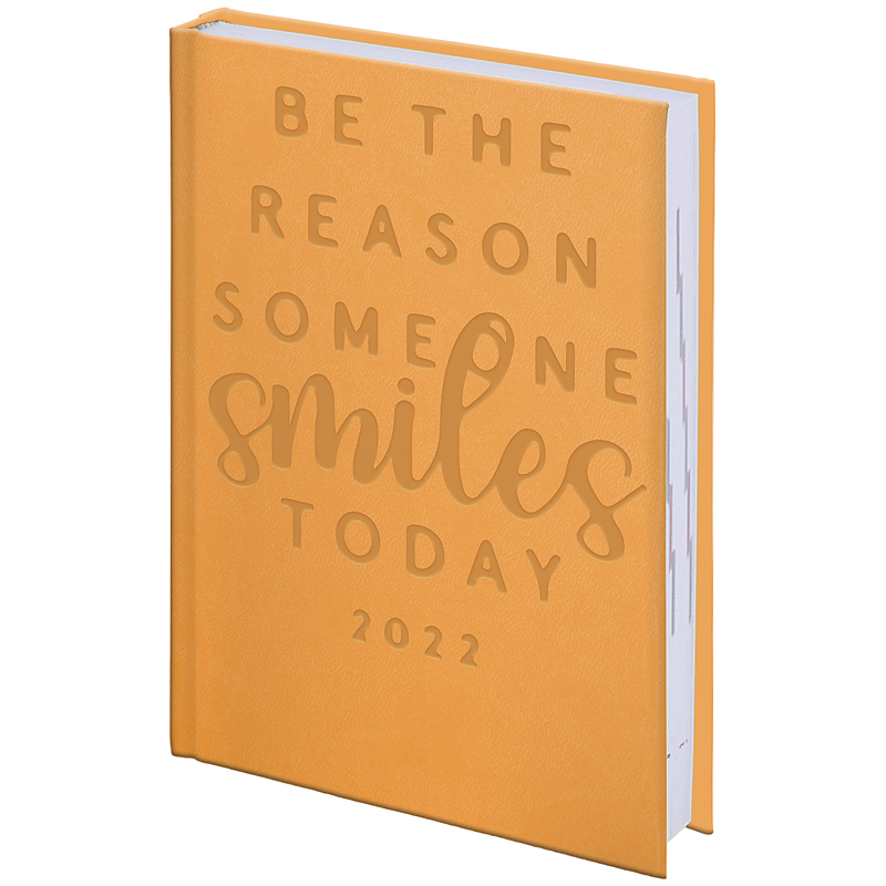 Щоденник датований 2022 кишеньковий Torino Trend, 10х14см., жовт. Brunnen - фото 1