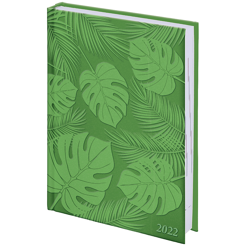 Щоденник датований 2022 кишеньковий Torino Trend, 10х14см., зелен. Brunnen - фото 1